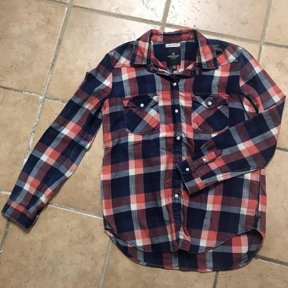 ✨ Boyfriend Fit Flannel from American Eagle! ✨